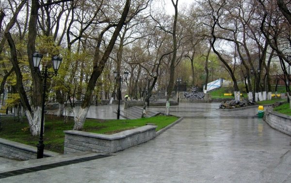 Адмиральский сквер Владивосток