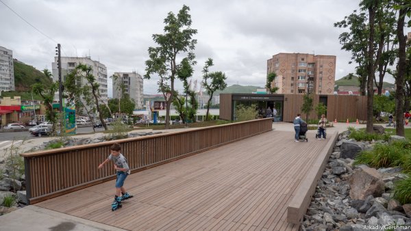 Парк Нагорный Нагорный во Владивостоке