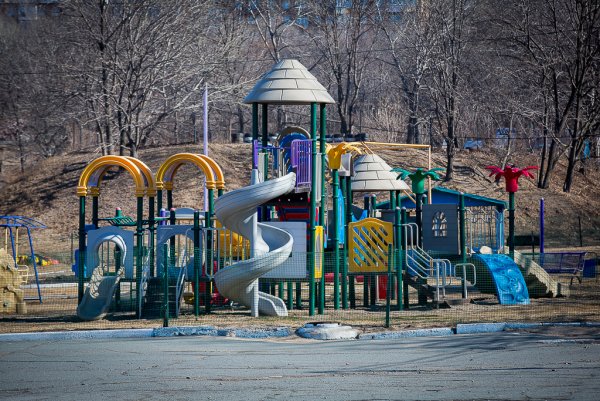 Детский городок минный городок Владивосток