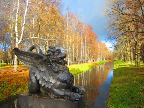 Царское село Санкт-Петербург Александровский парк