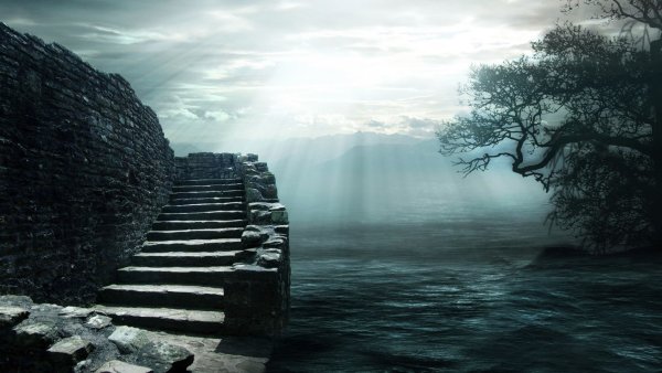 Мрачный пейзаж