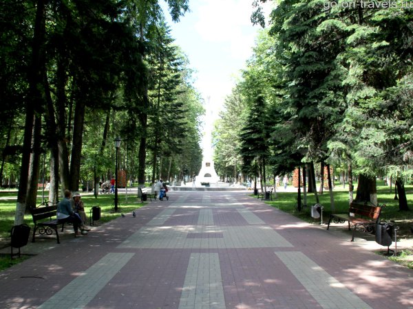 Город Калуга парк Циолковского