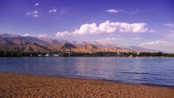 Киргизия природа Иссык Куль