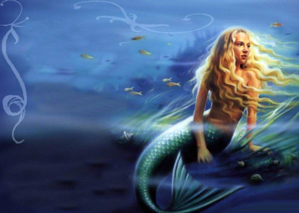 Русалка в пруду братья Гримм