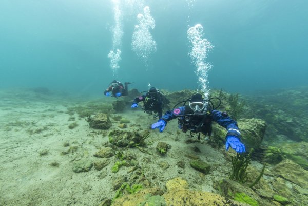 Вадское озеро дайвинг