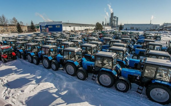 Трактора МТЗ автопарк