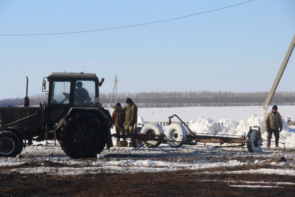 Машинный парк колхоза