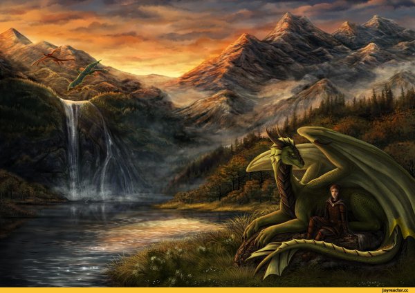 Дракон на горе