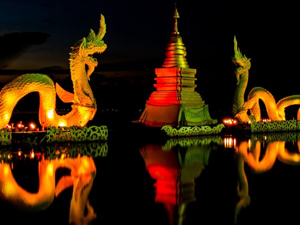 Дракон из озера