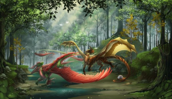 Лесной дракон Эш