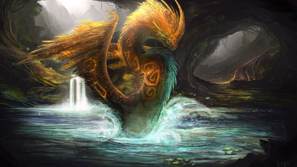 Мистические существа змеи