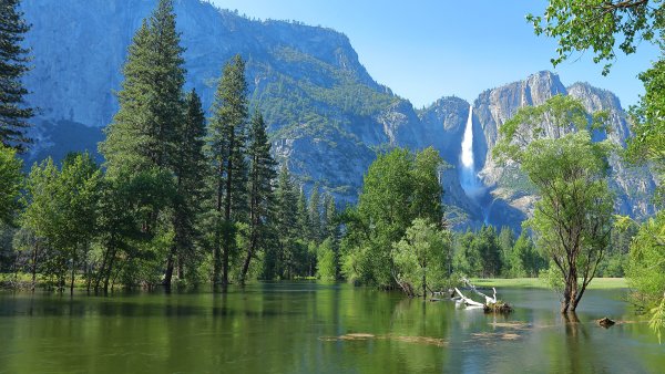 Йосемити озеро парк озеро
