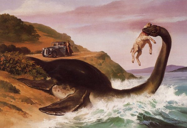 Несси Лохнесское чудовище