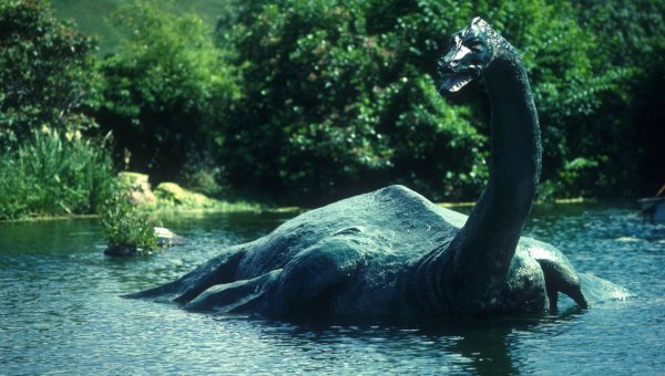 Озеро Шотландии монстр Несси