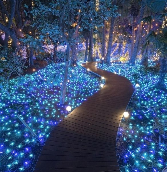 Красивые места ночью