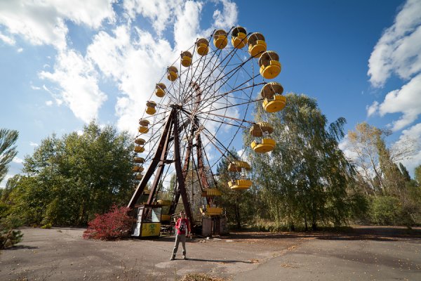 Чернобыль зона отчуждения колесо обозрения