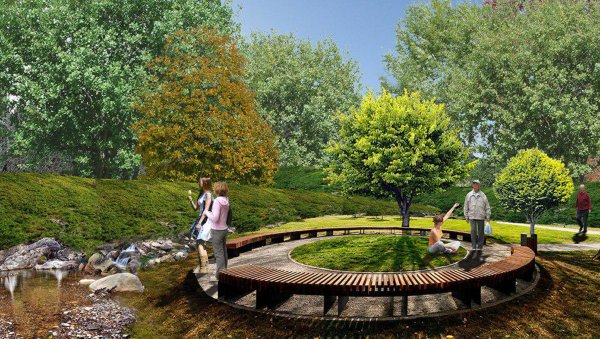 Парк Свиблово благоустройство