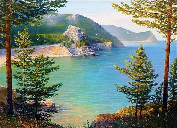 Художник Сергей Белов Байкал