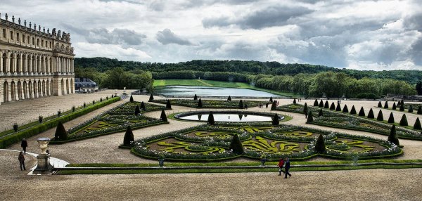 Версаль французский сад партер