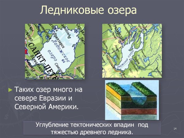 Ледниковая котловина озера