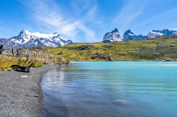 Глейшер грей ледник Чили