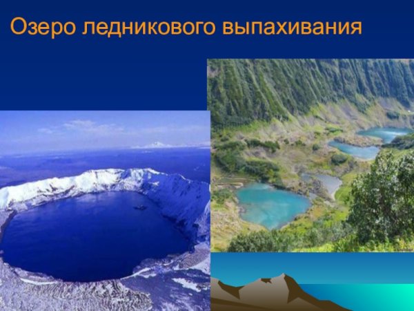 Ледниковая котловина озера