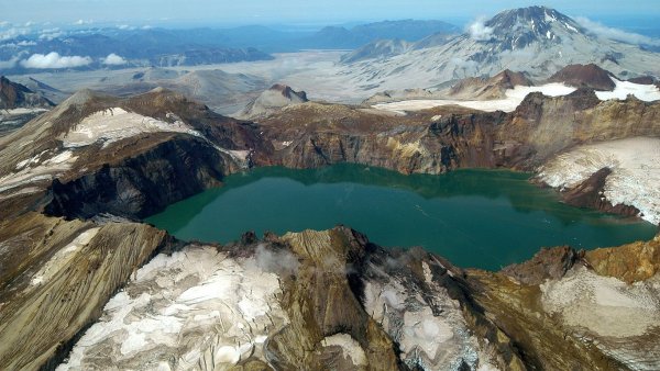 Вулкан Катмай Аляска