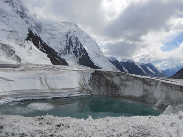 Ледник Менделеева Киргизия