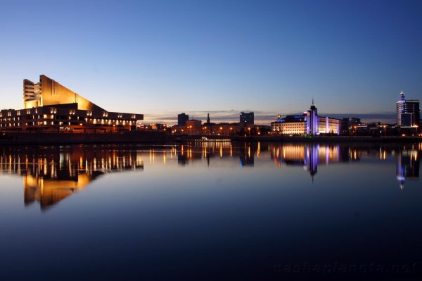 Казань набережная театр Камала