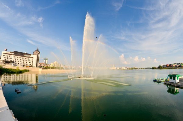 Фонтан кабан Казань