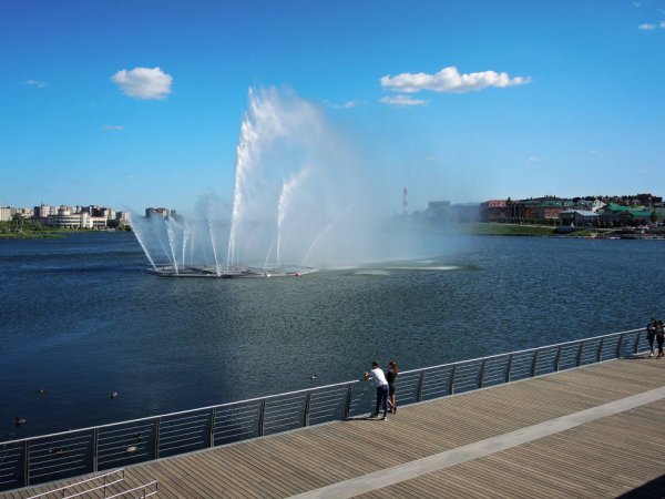 Озеро Нижний кабан Казань