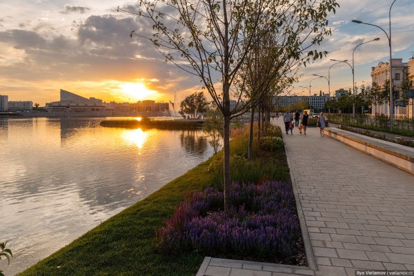 Новая набережная Казань