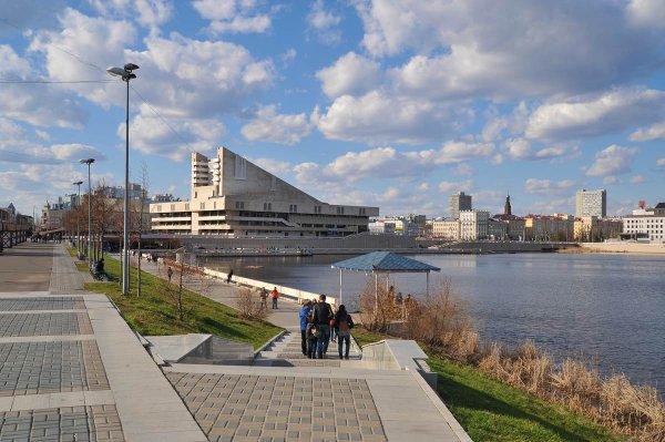 Набережная озера Нижний кабан