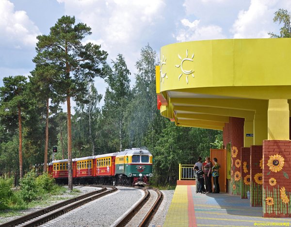 ДЖД Челябинск станция Солнечная