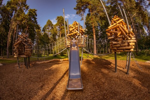 Парк в Железнодорожном Московской области Пестовский