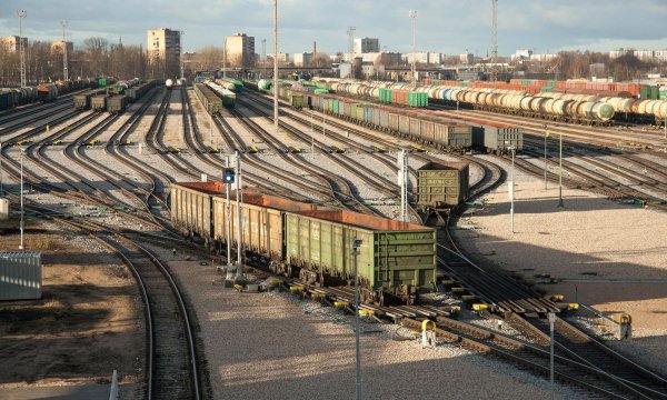 Сортировочная горка РЖД