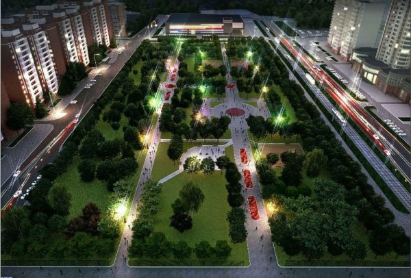 Парк Южный Екатеринбург ботаника