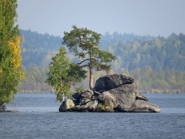 Калиново оз Таватуй