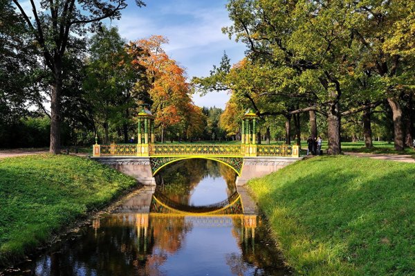 Пейзажный парк в Петергофе