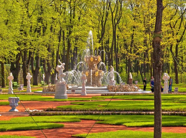 Летний сад в Санкт-Петербурге