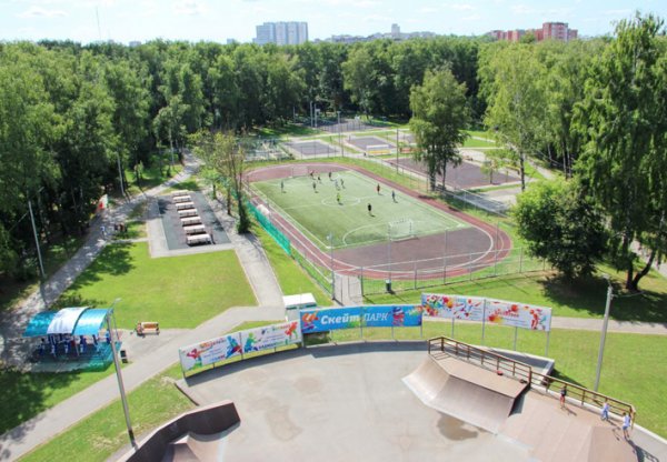 Площадка в парке Белоусова Тула