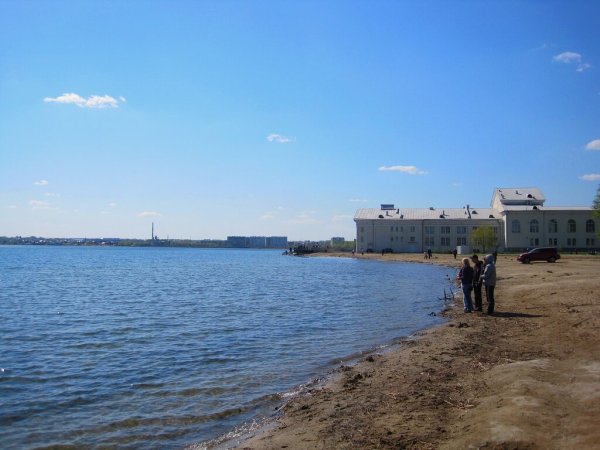 Пляж посёлок береговой Смолино Челябинск