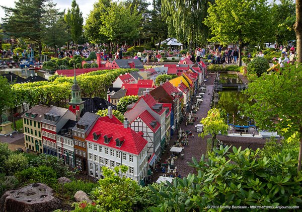 Леголенд в Биллунде Дания