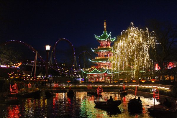 Парк Тиволи Копенгаген