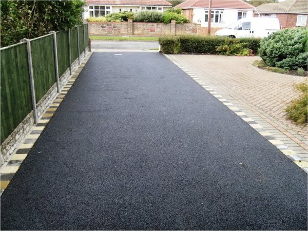 Tarmac driveway
