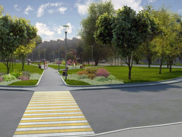 Озеленение дорог