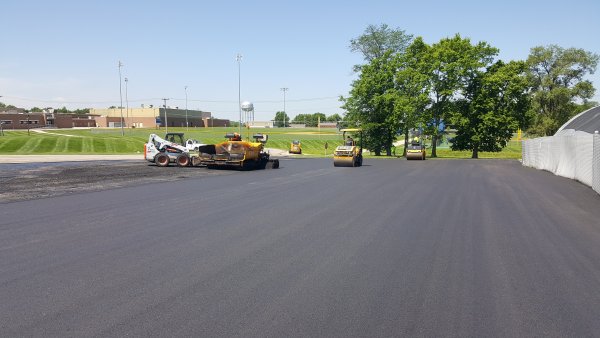 Асфальт площадь