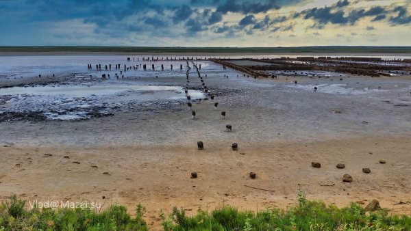 Соленое озеро в Волгоградской области