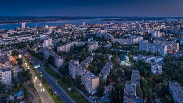 Спартановка Волгоград вид сверху