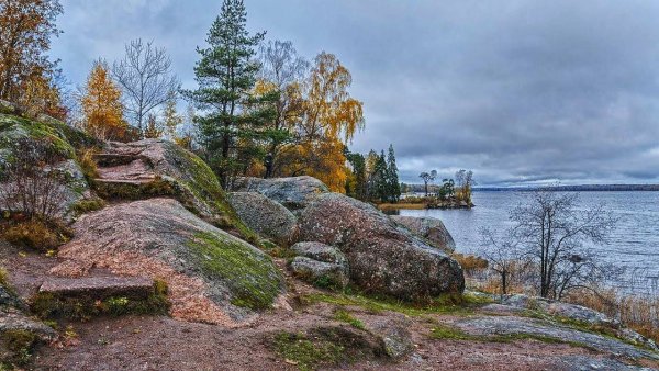 Выборг заповедник Монрепо